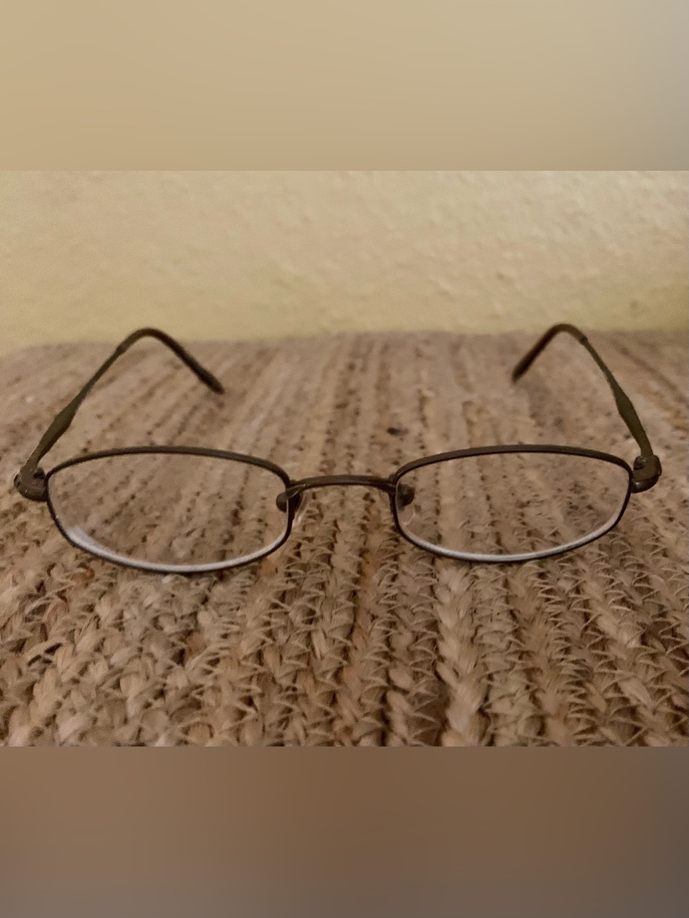 Modo Saki 650 Slim Titanium Oval Full-Rim Brown Petite 1990s Japan 46-21-143